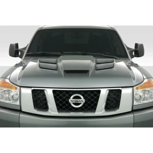 2004-2015 Nissan Titan / Armada Viper Look Hood - 1 Piece - image 1