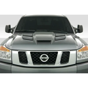 2004-2015 Nissan Titan Viper Look Hood - image 1