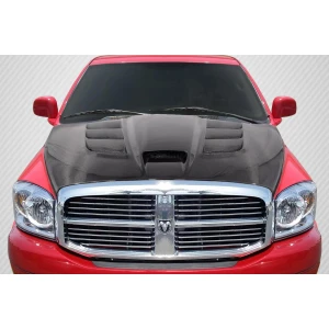 2002-2008 Dodge Ram Viper Look Carbon Fiber Hood - image 1