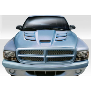 1997-2004 Dodge Dakota 1998-2003 Durango Duraflex Viper Look Hood - 1 Piece - image 1 1997-2004 Dodge Dakota 1998-2003 Durango Duraflex Viper Look Hood - 1 Piece - image 1