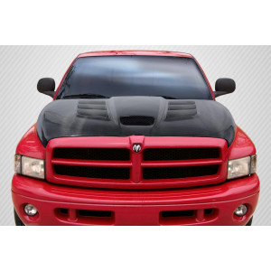 1994-2001 Dodge Ram DriTech Viper Look Hood - 1 Piece (S) - image 1