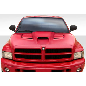 1994-2001 Dodge Ram Duraflex Viper Look Hood - 1 Piece - image 1