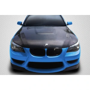 2004-2010 BMW 5 Series AF1 Carbon Fiber Hood - image 1