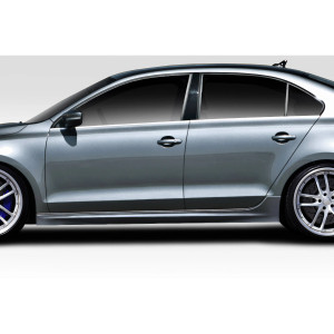 2011-2014 Volkswagen Jetta Votex Look Side Skirts - 2 Piece - image 1