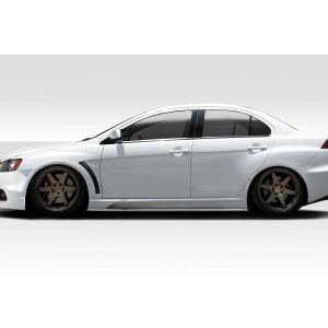 2008-2017 Mitsubishi Lancer VR-S Sideskirt - 2 Piece - image 1