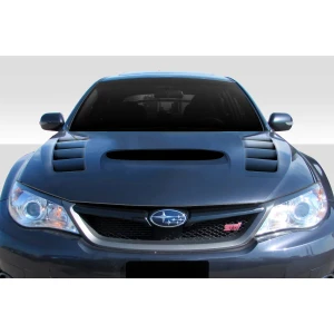 2008-2011 Subaru Impreza 2008-2014 WRX STI VR-S Hood - 1 Piece - image 1
