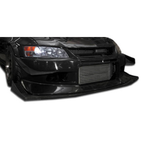 2003-2006 Mitsubishi Lancer Evolution 8 9 VT-X Wide Body Front Under Spoiler Air Dam Lip Splitter - 1 Piece - image 1