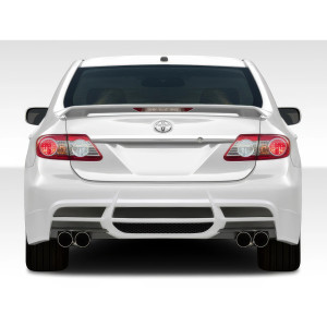 2011-2013 Toyota Corolla Duraflex W-1 Rear Bumper - 1 Piece - image 1 2011-2013 Toyota Corolla Duraflex W-1 Rear Bumper - 1 Piece - image 1