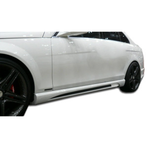 2008-2014 Mercedes C Class W204 W-1 Side Skirts Rocker Panels - 2 Piece - image 1