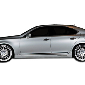 2007-2012 Lexus LS Series LS460 W-1 Side Skirts Rocker Panels (short wheelbase) - 2 Piece - image 1