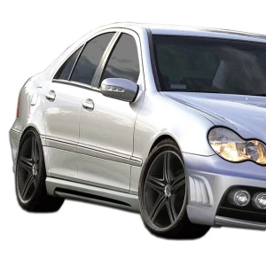 2001-2007 Mercedes C Class W-1 Side Skirts - image 1