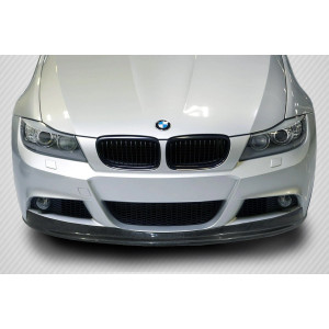2009-2011 BMW 3 Series E90 4DR Carbon Creations AK-M Front Lip Spoiler - 1 Piece( M sport front bumper only) - image 1