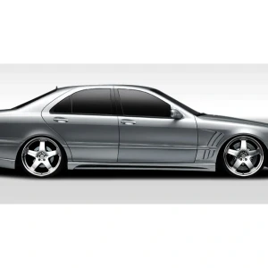 2000-2006 Mercedes S Class W220 W-2 Side Skirts Rocker Panels (long wheelbase) - 2 Piece - image 1