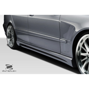 2000-2006 Mercedes S Class W220 W-2 Side Skirts Rocker Panels (long wheelbase) - 2 Piece - image 1