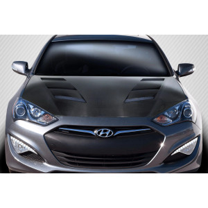 2013-2016 Hyundai Genesis Coupe 2DR DriTech AM-S Hood - 1 Piece - image 1