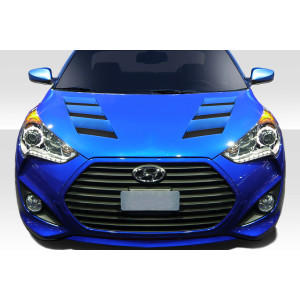 2012-2017 Hyundai Veloster Hyundai Veloster AM-S Hood - 1 Piece - image 1