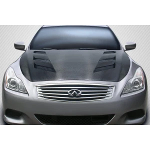 2008-2015 Infiniti G Coupe AM-S Carbon Fiber Hood - image 1