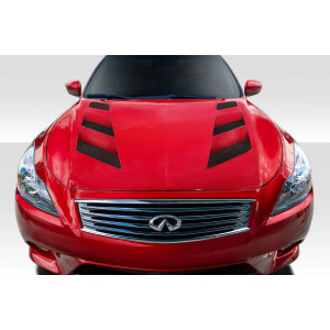 2008-2015 Infiniti G Coupe G37 Q60 AM-S Hood - 1 Piece - image 1