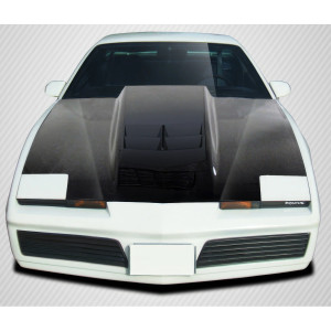1982-1992 Pontiac Firebird Carbon Creations ZL1 Look Hood - 1 Piece - image 1