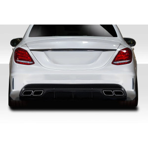 2015-2021 Mercedes C Class W205 Duraflex C63 Look Rear Diffuser - 1 Piece ( For AMG Bumper only) (S) - image 1