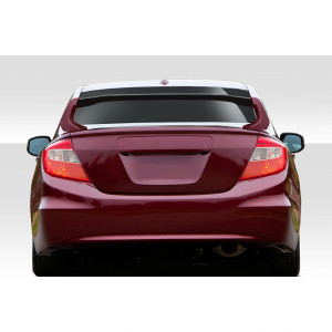 2012-2015 Honda Civic 4DR RR Wing Spoiler - 3 Piece (S) - image 1