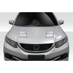2012-2015 Honda Civic 4DR TS-1 Hood - 1 Piece - image 1