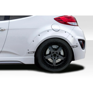 2012-2017 Hyundai Veloster Turbo Envision Rear Fender Flares - 4 Piece - image 1