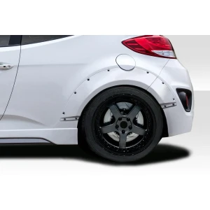 2012-2017 Hyundai Veloster Turbo Envision Rear Fender Flares - 4 Piece - image 1