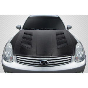 2003-2004 Infiniti G Sedan G35 DriTech AM-S Hood - 1 Piece - image 1