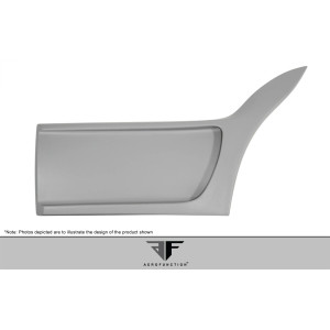 2008-2014 BMW X6 X6M AF-3 Wide Body Rear Door Caps ( GFK ) - 2 Piece (S) - image 1