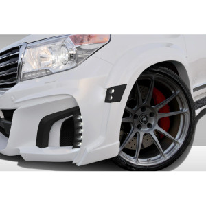 2013-2015 Toyota Land Cruiser Eros Version 1 Wide Body Front Fender Flares - 2 Piece (S) - image 1