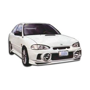 1995-1999 Hyundai Accent HB Duraflex Evo Front Bumper - 1 Piece (S) - image 1