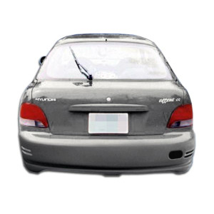 1995-1999 Hyundai Accent HB Duraflex Evo Rear Bumper - 1 Piece (S) - image 1 1995-1999 Hyundai Accent HB Duraflex Evo Rear Bumper - 1 Piece (S) - image 1