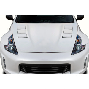2009-2020 Nissan 370Z Z34 TS-1 Hood - 1 Piece - image 1