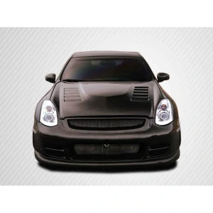 2003-2007 Infiniti G Coupe TS-1 Carbon Fiber Front Bumper - image 1