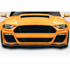 2018-2023 Ford Mustang Grid Front Lip Under Spoiler - 1 Piece - image 1