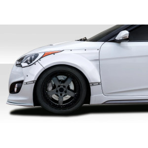2012-2017 Hyundai Veloster Turbo Envision Front Fender Flares - 4 piece - image 1