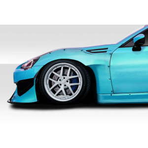 2013-2020 Scion FR-S Toyota 86 Subaru BRZ Wide Body GT500 V3 Front Fenders - 2 Piece - image 1