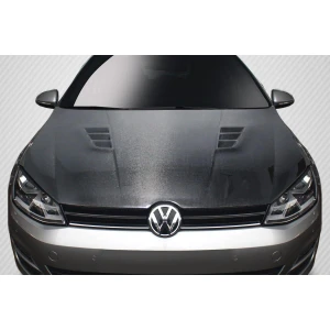 2010-2014 Volkswagen Golf Regulator Carbon Fiber Hood - image 1