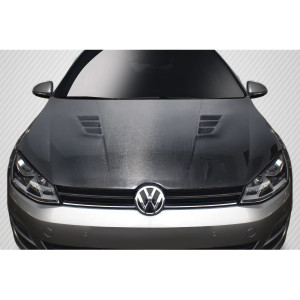 2010-2014 Volkswagen Golf GTI / Jetta Sportwagen Carbon Creations DriTech Regulator Hood - 1 Piece - image 1