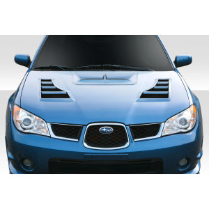2006-2007 Subaru Impreza WRX STI TS-1 Hood - 1 Piece (S) - image 1