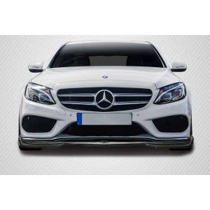 2015-2021 Mercedes C Class Fortune Carbon Fiber Front Lip - image 1