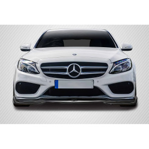 2015-2021 Mercedes C Class W205 Carbon Creations DriTech Fortune Front Lip - 1 Piece ( For AMG Bumper only) - image 1
