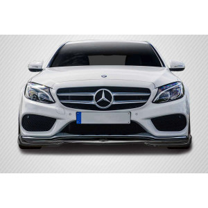 2015-2021 Mercedes C Class W205 DriTech Fortune Front Lip - 1 Piece ( For AMG Bumper only) - image 1