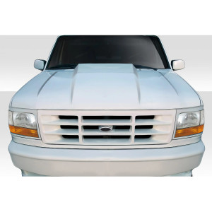 1992-1996 Ford F-150 / Bronco Cowl Hood - 1 Piece - image 1