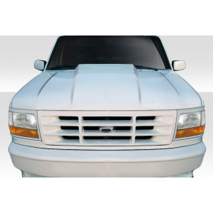 1992-1996 Ford F-150 / Bronco Cowl Hood - 1 Piece - image 1