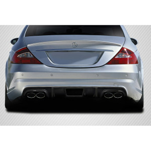 2006-2011 Mercedes CLS Class W219 Carbon Creations DriTech L Sport Rear Diffuser - 1 Piece ( For AMG Bumper only) - image 1