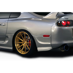 1993-1998 Toyota Supra Duraflex RD-X Rear Add Ons Spat Extensions - 2 Piece - image 1