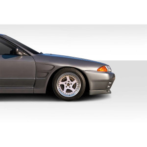 1989-1994 Nissan Skyline R32 2DR Duraflex D-Sport Wide Body Front Fender Flares (+30mm) - 2 Piece - image 1