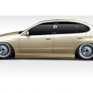 1998-2005 Lexus GS Series GS300 GS400 GS430 W1 Side Skirts Rocker Panels - 2 Piece - image 1